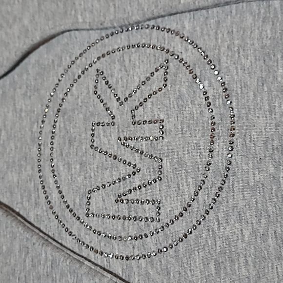 Michael Michael Kors Silver Studded Tie Cuffs Long-sleeve Shirt - Picture 2 of 14